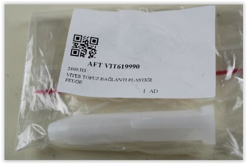 VİTES TOPUZ BAĞLANTI PLASTİĞİ PEUGEOT ÜNİVERSAL 10 ADET