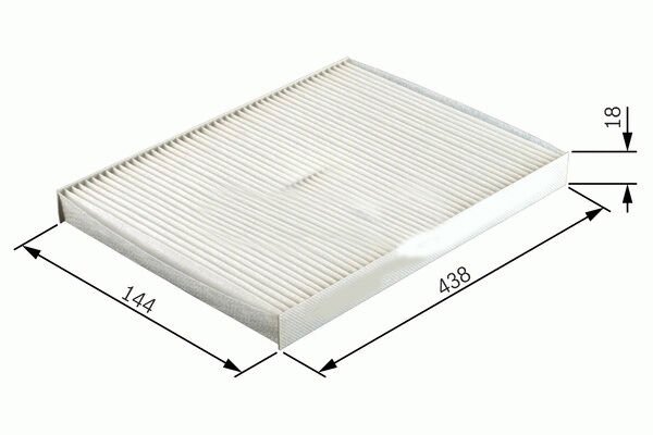 POLEN FİLTRESİ JUMPER-DUCATO-BOXER 1.9D-1.9TD-2.5D-2.5TD-2.5TDI-2.8D-2.8HDI (94-02)