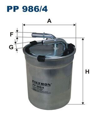 YAKIT FİLTRESİ (MAZOT) POLO / IBIZA / A1 / FABIA 10-16 1.2 TDI-1.6 TDI CFWA-CUSA-CUSB-CUTA