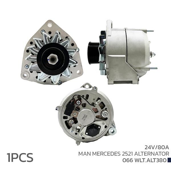 ALTERNATÖR SARJ DİNAMOSU 24V 80A MAN MERCEDES 2521  71549202