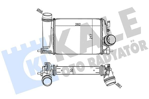 TURBO RADYATORU INTERCOOLER MGN IV GRANDTOUR 1.2 Tce 16NISSAN QASHQAI 1.2 DIG-T