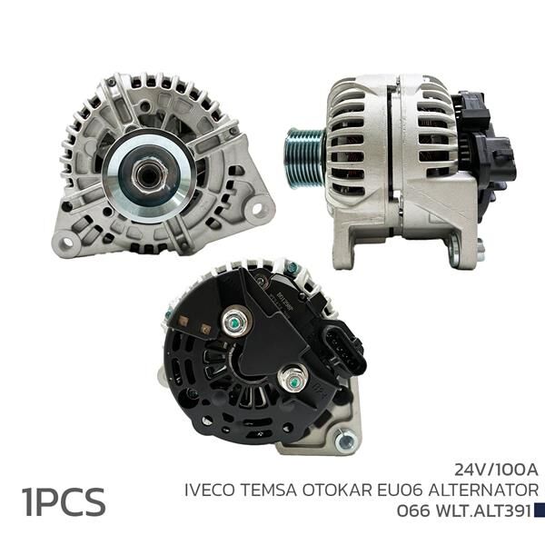 ALTERNATÖR SARJ DİNAMOSU 24V 100A IVECO TEMSA OTOKAR EUO6  1986A00966