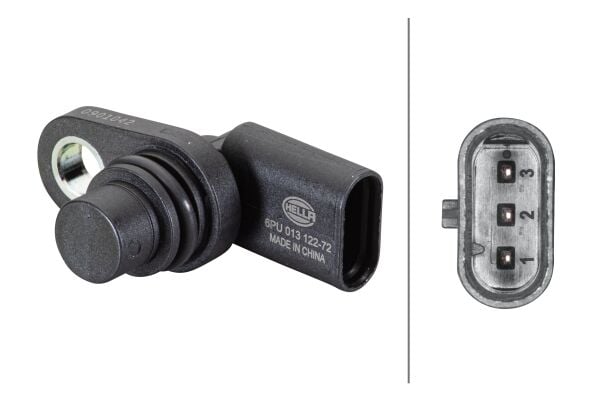 PARK YARDIM SİSTEMİ SENSÖRÜ.ARKA.ULTRASONİK SENSÖR.3-KUTUPLU.SİYAH.FORD