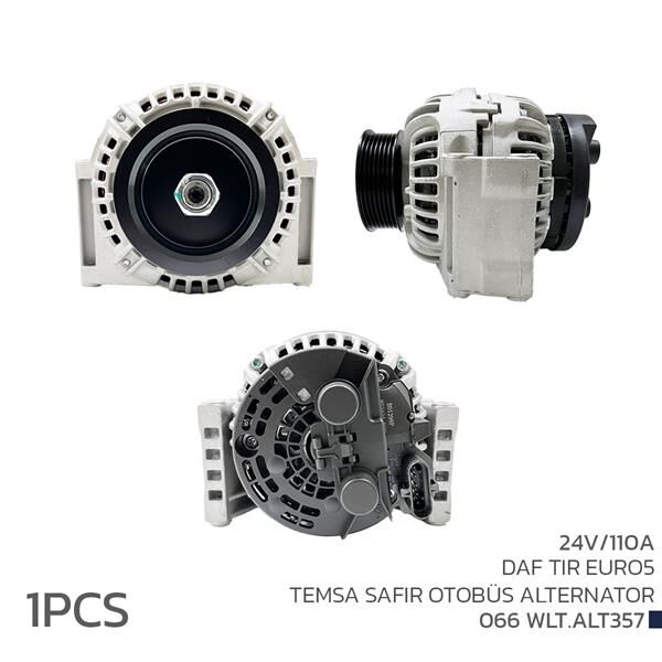 ALTERNATÖR SARJ DİNAMOSU 24V 110A DAF TIR EURO5 TEMSA SAFİR OTOBÜS  124655014
