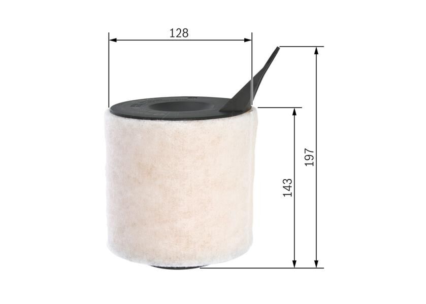 HAVA FILTRESI BMW N43 N45 E81 E87 E90 E91 E92  13717524412