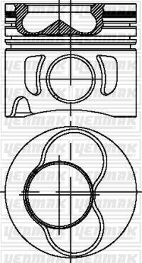 MOTOR PİSTON SEGMAN STD ASTRA-CALIBRA-VECTRA 94 > C 2.0 XEV 86.0  623414