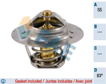 TERMOSTAT P306 GTI P306 P405 P406 P605 P806 XANTIA XM XSARA ZX 1.8 16V-2.0 16V
