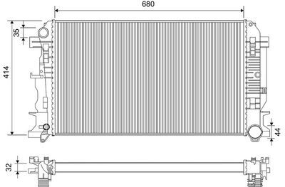 RADYATÖR MERCEDES Sprinter