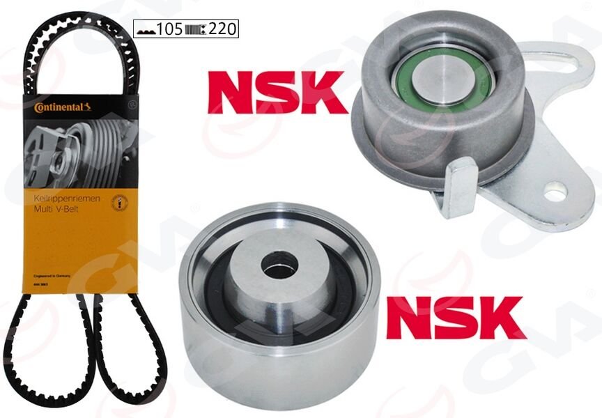 TRİGER KAYIŞ SETİ HYUNDAI ACCENT ADMIRE ERA 1.5L G4EB 01- 1.4L 1.6L G4ED G4EE 01-10 / GETZ 1.4L 06-10 / MATRIX ELANTRA 1.6L 01-06 / KIA RIO 1.4L 1.6L 06-10 / CERATO 1.6L 04-07 1 KAYIŞ 2 RULMAN  2431226001-2481026020-2441026000