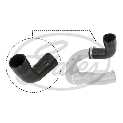 TURBO HORTUMU DİRSEK FIAT DOBLO II 09> 1.6 MJTD-2.0 MJTD