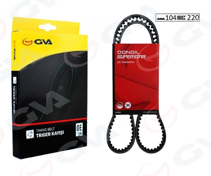 TRİGER KAYIŞI EKSANTRİK KAYIŞI HONDA CIVIC 1.4L D14Z6 1.6L D16V1 D16W7 VTEC EP ES EU 01-05 104x220