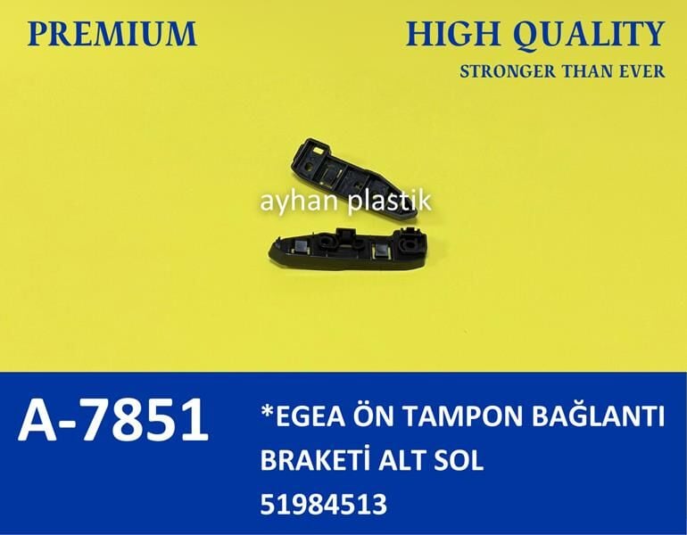ÖN TAMPON TUTUCU BRAKET SOL DIŞ TARAF EGEA 15>