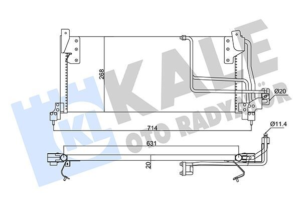KLİMA RADYATÖRÜ KONDANSATÖRÜ OPEL COMBOB-CORSA B-TIGRA 1.2 1.4 1.7D 93-01 97-02 KURUTUCUSUZ B RAZING AL-AL 631x368x20 1850032-52484309-90486844-90508124 388800  1618015-1618045-1618071-1618108