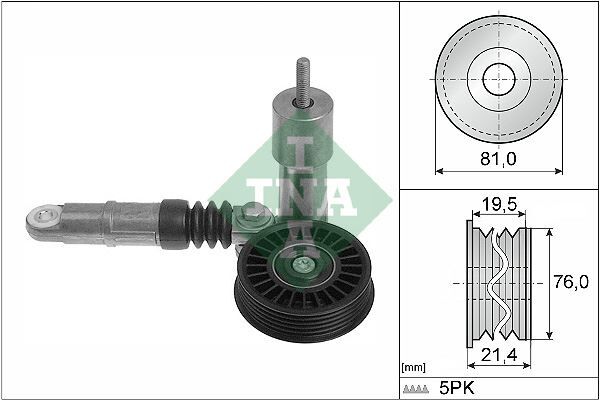ALTERNATÖR GERGİ RULMANI KÜTÜKLÜ KOMPLE PASSAT-A4 1.9 TDI AVF-AVB