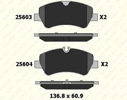 ARKA BALATA FORD TOURNEO CUSTOM-TRANSIT CUSTOM 2.2 TDCI 12 > KABLOSUZ