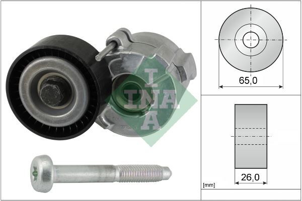 ALTERNATÖR GERGİ RULMANI KÜTÜKLÜ ASTRA H-VECTRA C-ZAFIRA 1.9CDTI-BRAVO II-DOBLO 1.6-1.9D 534024110