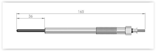 KIZDIRMA BUJİSİ KIA CARNIVAL/GRAND CARNIVAL III VQ 2.9 CRDi-CRDİ LX 06 > KIA K2900 2.9D 08 >