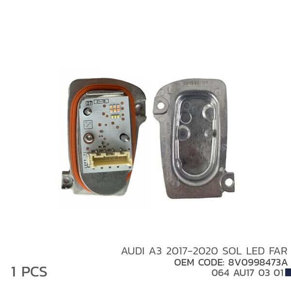 AUDI A3 2017-2020 SOL LED FAR MODÜL 8V0998473A  8V0998473A
