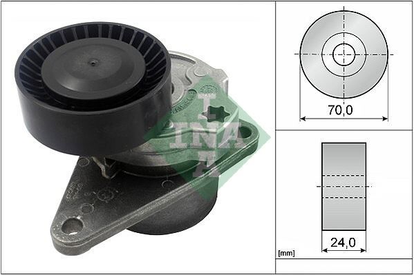 GERGİ RULMANI KUTUKLU VOLVO S60 2.4D D5 S80 2.4D D5 V70 2.4D D5 XC70 2.4D D5 XC90 D5  30757282-31251251