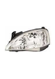 FAR ÖN SOL  - OPEL CORSA C 09/03-07/06-COMBO 10/01>(ELEKTRİKLİ)