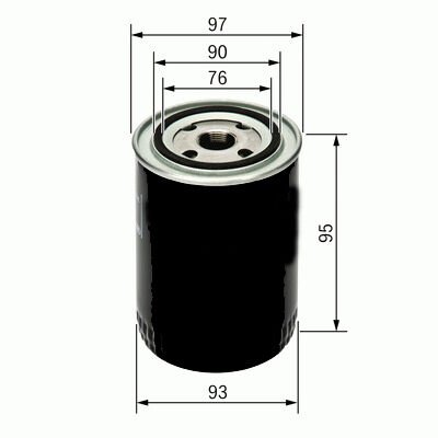 YAĞ FİLTRESİ FIESTA 1.8DI-FOCUS 1.8TDCI-1.8DI/TDDİ-1.8T-CONNECT 02>14 1.8TDCI TRANSIT T15-T12 2.5TD 95>01