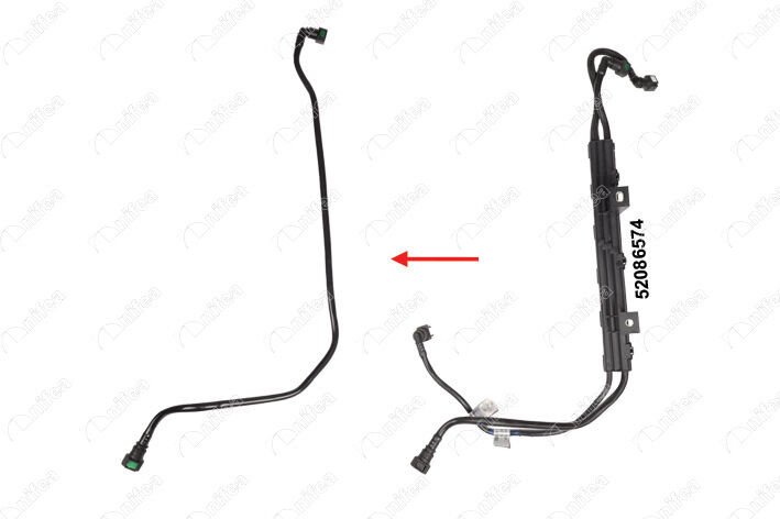 YAKIT BORUSU BRAKET HARIÇ OK ILE GÖSTERILEN HORTUM FIAT FIORINO KOMBI VAN 225 1.3 MTJ