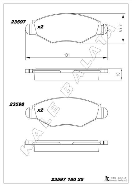 BALATA ÖN 206-206 -306 98 -