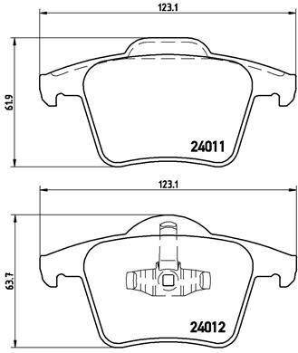 ARKA BALATA VOLVO XC90 2.5T 02 > D5 02 > T6 02 >D5 V8 05 > D5 09 > 3.2 06 > D5 09 >  274330-274512-30793093-274528