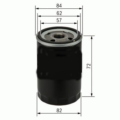 YAĞ FİLTRESİ ACCENT-ERA-ELANTRA-EXCEL-GETZ- 1.5-1.6-1.8-1.9D-2.0 TÜM MODELLER x