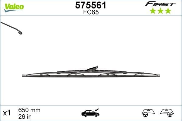 SİLECEK SILENCIO 60 CM X1 VM18 RENAULT TOYOTA VOLVO SUBARU PEJO VW OPEL BMW KIA FIAT SWF 116148  8250A246-983502K000