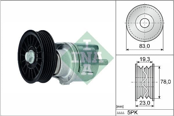 ALTERNATÖR KAYIŞ GERDİRİCİSİ PASSAT-A4-A6 2.5 TDI AFB-AKN  059109479B