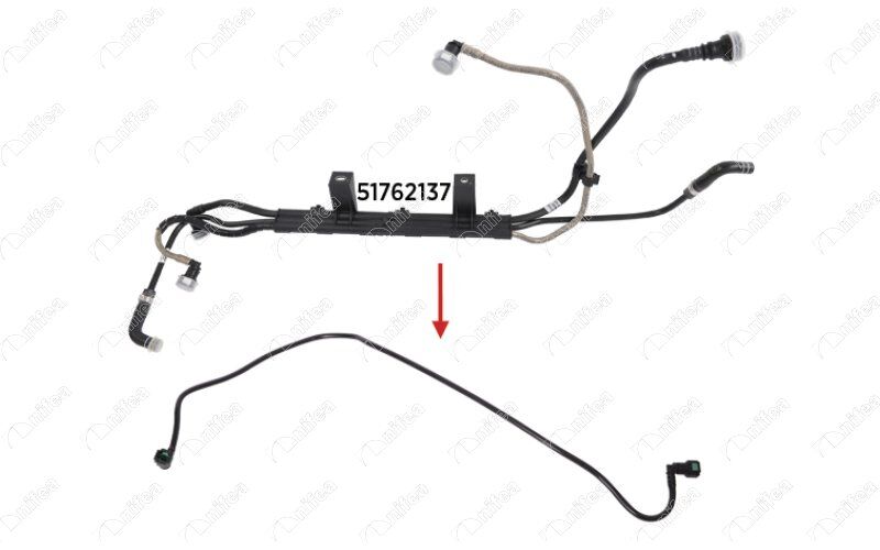 ENJEKTÖRDEN POMPAYA GİDİŞ HORTUMU LINEA 1.3 MULTİJET 07 > 55KW