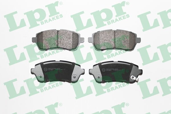 ÖN BALATA FIESTA VI 1.4-1.4TDCİ 1.6 TDCI 08 >SWIFT 10 > JUSTY 07 > MAZDA II 07 > SIRION 08 >  1550219-8V512K021AA-04465B1120