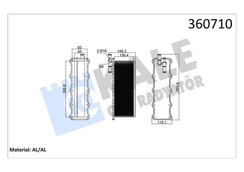 INTERCOOLER AUDI A3 1.4TFSI-SEAT IBIZA-LEON SKODA FABIA-OCTAVIA-VOLKSWAGEN POLO-JETTA 1.2TSI CJZA -G OLF VI-VII-PASSAT-TIGUAN 1.4TSI 15<20 CHPA CPTA PLAKA TİPİ BRAZING AL-AL 55MM TURBO RADYATÖRÜ  04E145749B-04E145749F