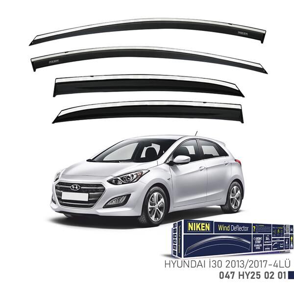 KROMLU CAM RÜZGARLIĞI HYUNDAI I30 2013-2017 4LÜ