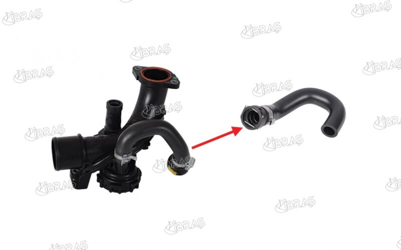 HAVA FİLTRE BORUSU KNG II 1.5DCI 85-105 HP KWOB