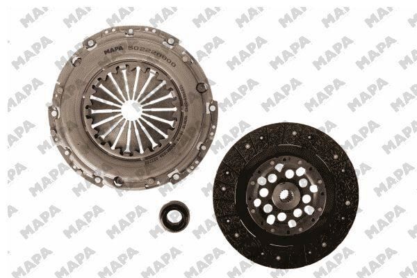 DEBRİYAJ SETİ P207-P307-P308-P407-P1007-PARTNER-BERLINGO-C2-C3-C4-C5-XSARA-P208-P2008-CROSSLAND 17> 1.6HDI DV6TED4B/F 1.2 THP-B12XHL 2.0 HDI DW10ATED