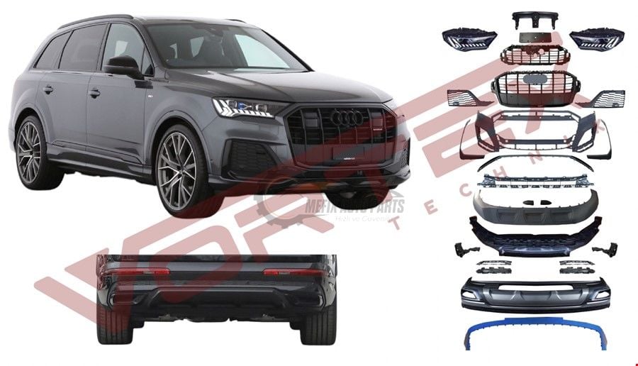 AUDİ - Q7 2015- İÇİN 2020- S LİNE DÖNÜŞÜM SETİ (FARLI) - 