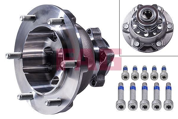 ÖN TEKER RULMANI PORYALI FORD TRANSİT V363 14> ÇİFT TEKER 6 BİJON  BK312C300AD-KTBK311K018AC-2167067