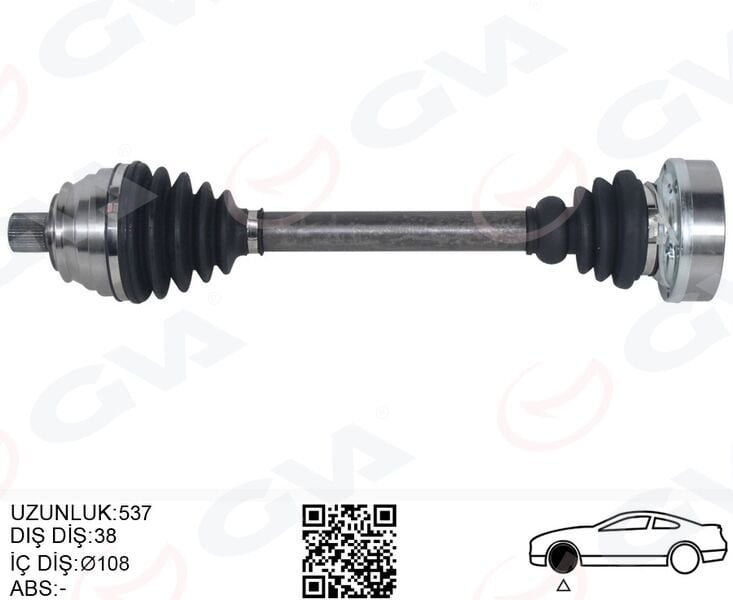 KOMPLE AKS ÖN SAĞ/SOL T4 1.9 TD-2.4 D-2.5 TDİ 91-03 ACV-AJA-AAB 1.9 TD-2.4 D-2.5 TDİ