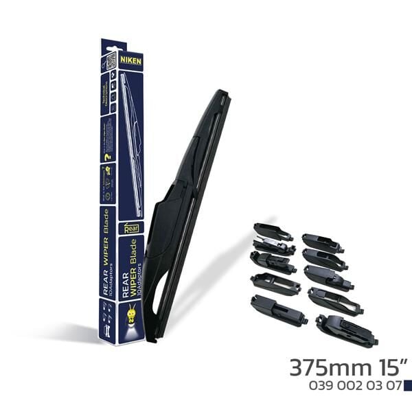NIKEN 375mm 15 10 APARATLI ARKA SİLECEK SÜPÜRGESİ  UNIVERSAL