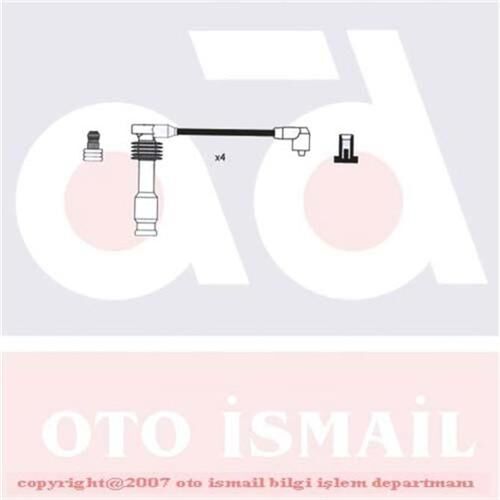 BUJİ KABLO TAKIMI ASTRA G-VECTRA B-ASTRA F-VECTRA A 1.8-2.0 16V ECOTECH-ENJEKSİYONLU  1612598-90487571