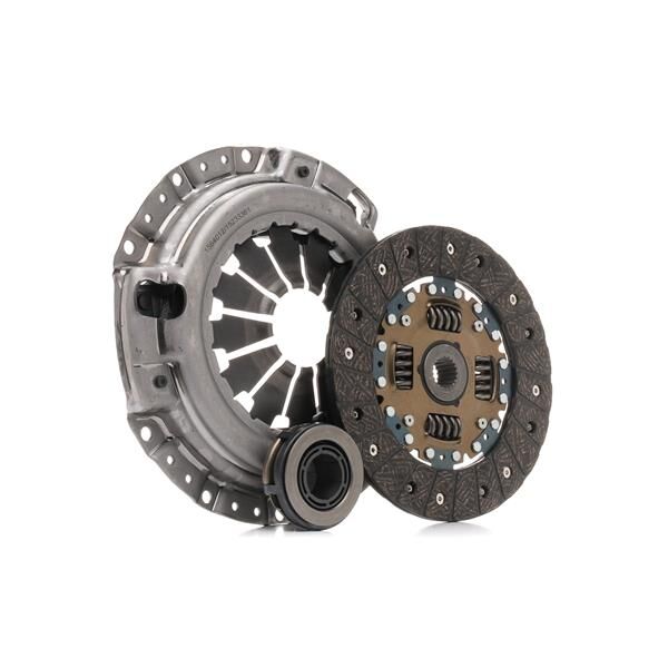 DEBRİYAJ SETİ BASKI DİSK BİLYA MAZDA 3 1.6 Z6 BENZİNLİ BK kasa 03-> ÇATALLI RULMAN İLE BİRLİKTE