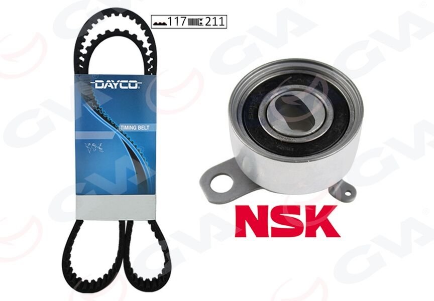 TRİGER KAYIŞ SETİ EKSANTRİK SETİ TOYOTA COROLLA 1.6L 4A-FE enjeksiyonlu AE101 AE111 92-00 1 KAY IŞ 1 RULMAN 117x210