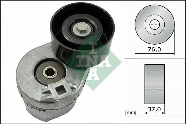 ALTERNATÖR GERGİ RULMANI KUTUKLU TRANSİT V184 2.4 DI-2.4 TDI-2.4 TDE 00-06 76X37X17