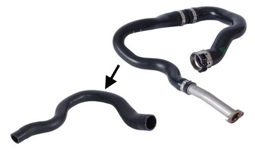 TURBO HAVA HORTUMU ORTA PARÇA PLASTİK-METAL PARÇA HARİÇ OPEL CORSA D 06>14 1.3 A13DTC