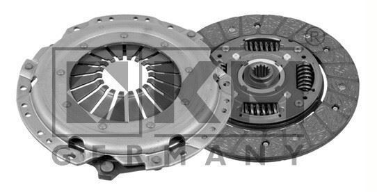 DEBRİYAJ SETİ BASKI DİSK ASTRA G-VECTRA B-ASTRA F-CORSA B 1.6İ 16V X16XE-Z16XE ÇAP 200 14Dİ x F