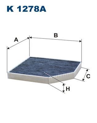POLEN FİLTRESİ AUDI A4 07 A5 08 Q5 08 1.8TFSI-2.0TFSI-3.0TFSI-3.2FSI