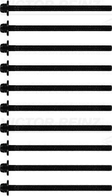 SİLİNDİR KAPAK CİVATASI 10 ADET CORSA B-C-D ASTRA G-H MERİVA A-TIGRA A-B 1.0-1.2-1.4 XE-XEL-XEP