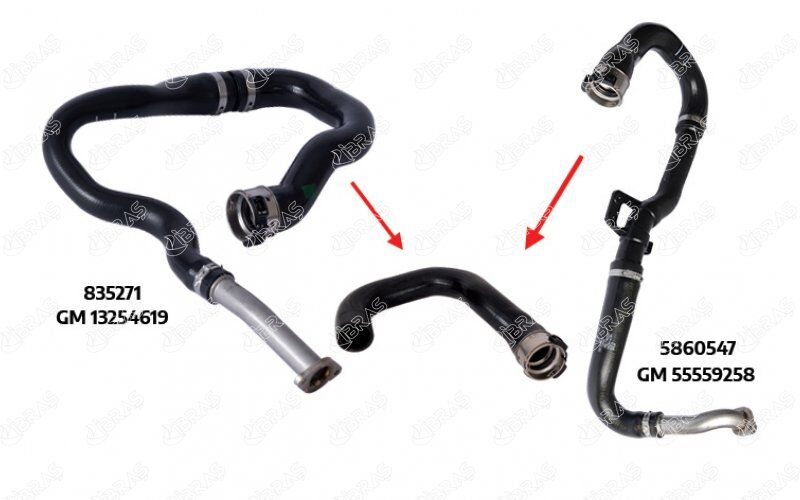 TURBO HORTUMU PLASTİK PARÇA HARİÇ CORSA D 1.3 CDTI